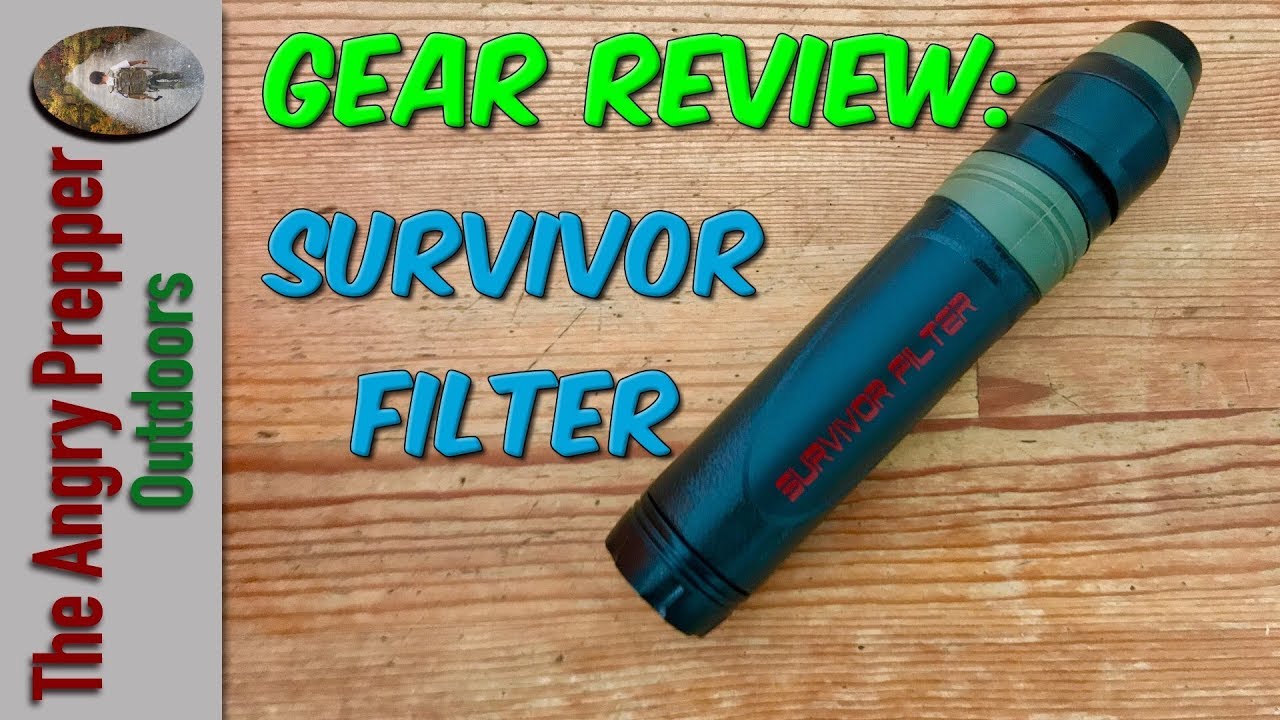 Gear Review The Survivor Filter Straw YouTube