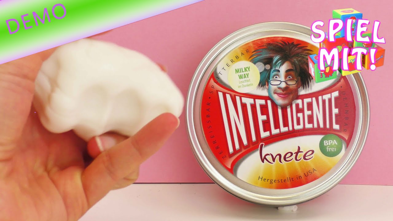Wie Kriegt Man Intelligente Knete Aus Den Haaren Intelligente Knete Milky way - Knete die glitzert wie die Sterne der