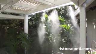 Sulu Sistem Soğutma Sistemleri, İş Yeri Bahçe Soğutma Misting System