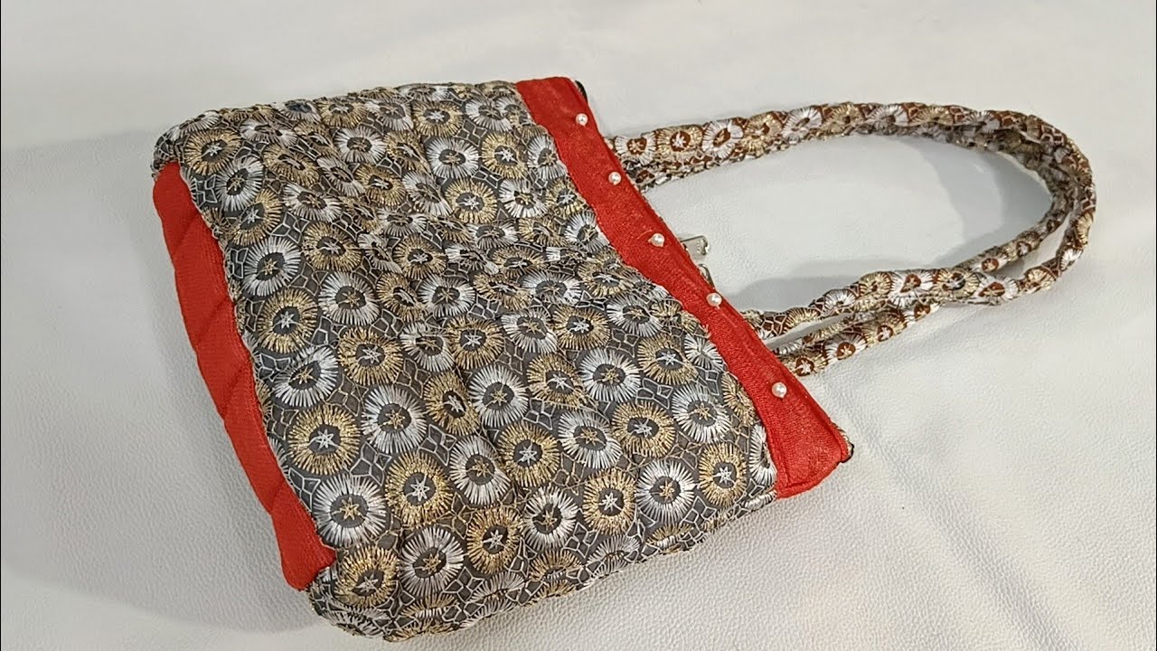 Beautiful ladies Handbag cutting and stitching | DIY Bag/ Handbag/ Zipper  Handbag/ Khun purse making - YouTube
