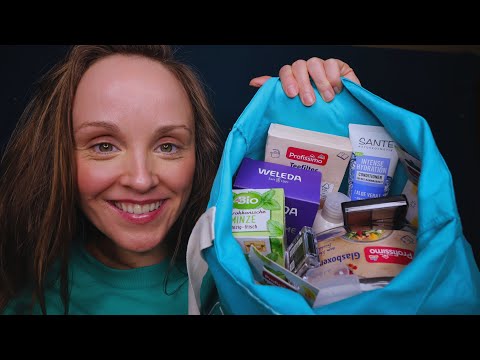 ASMR Gemütlicher, sanfter DM HAUL 🛍️🛒 Make-Up, Kosmetik, Haushalt & Lebensmittel 🥰💖 Geflüstert
