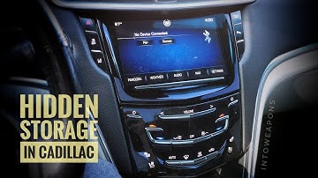 Hidden Gun Compartment on Cadillac XTS