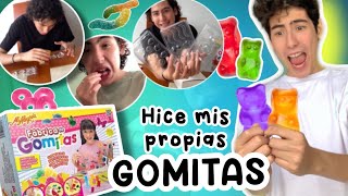 FÁBRICA DE GOMITAS 🤤 *Hice mis propias gomitas 😩* | Leo Study