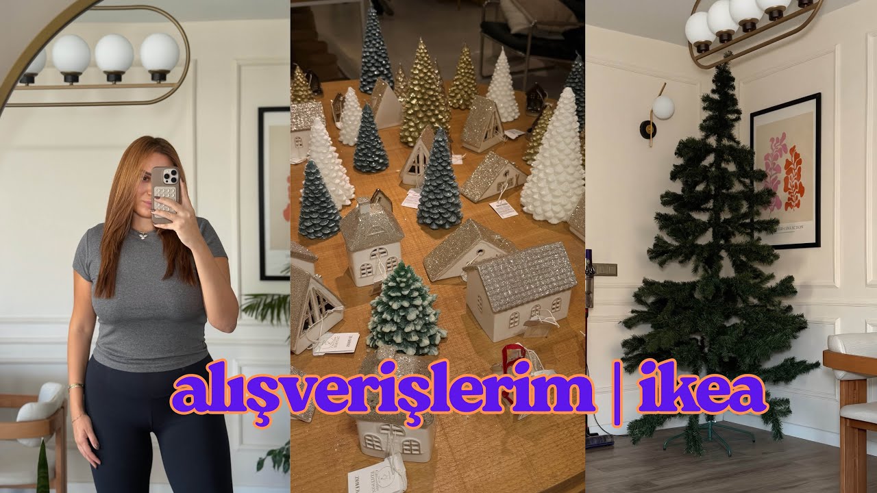 Ikea’da mini tur , son alışverişlerim | h&m alışverişim, marka hediyesi