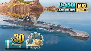 Подводная лодка U-4501: день после ослабления, медаль «Крепкий орешек» - World of Warships