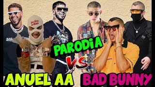 Lo Mejor De Anuel AA Vs Bad Bunny (PARODIA) Secreto - Karol G, Callaita, BEBE - 6ix9ine, Ozuna