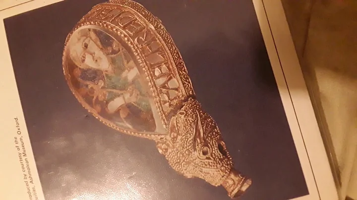 The king Alfred jewel,  Saxon,