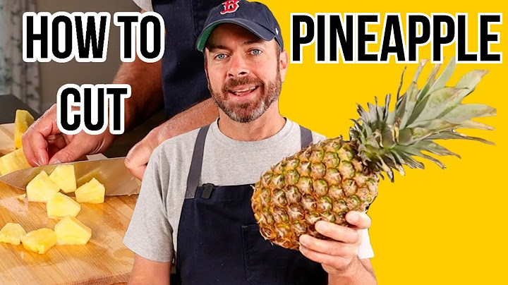 How To Cut A Pineapple | 5 Easy Steps