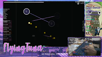 osu! | FlyingTuna | Vickeblanka - Black Rover (TV Size) [Extreme] +HDDT 90.60% 422/533x 8❌ | 692pp