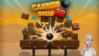 Cannon balls 3D game screenshot 1