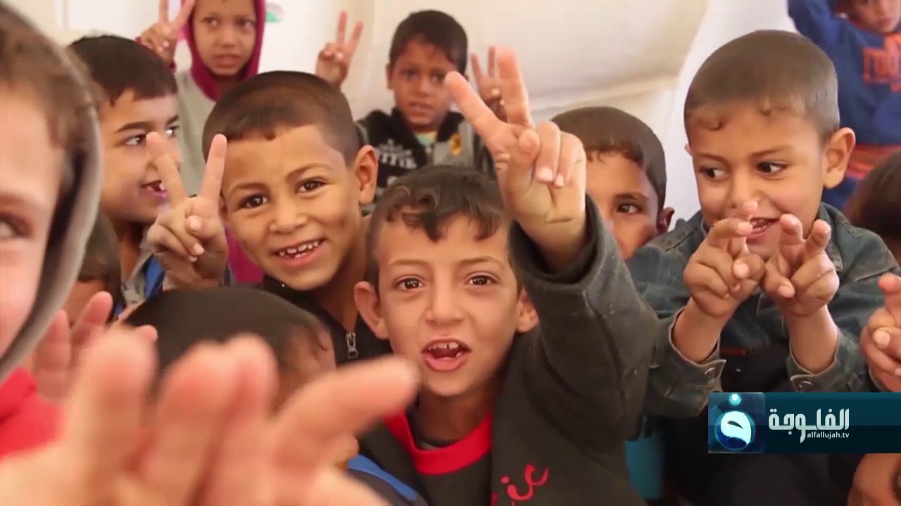 افتتاح أول مدرسة للطلبة النازحين بمخيم الجدعة في ناحیة القیارة