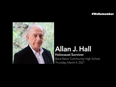 Holocaust Survivor - Boca Raton High School