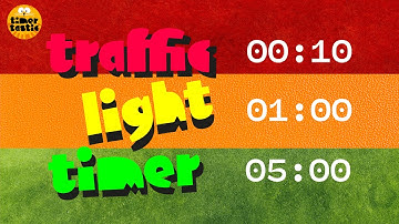 Transition Timer for ADHD and Autism 🟢 GO [5 min] 🟠 GET READY [1 min] 🔴 STOP [10 sec]