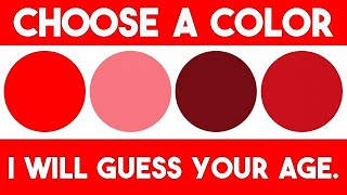 This Color Test Will Tell Your Mental Age!