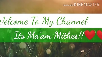 My intro video made with KineMaster