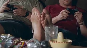Male feet "Shaun of the Dead"