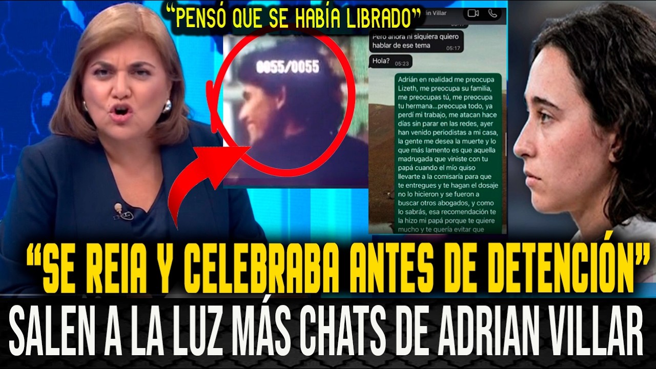 SONREIA ANTES DE CAER: Imagenes y chats de ADRIAN VILLAR antes de su detención