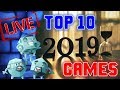 Top 10 Games of 2019 (And Goodbye to Sam)