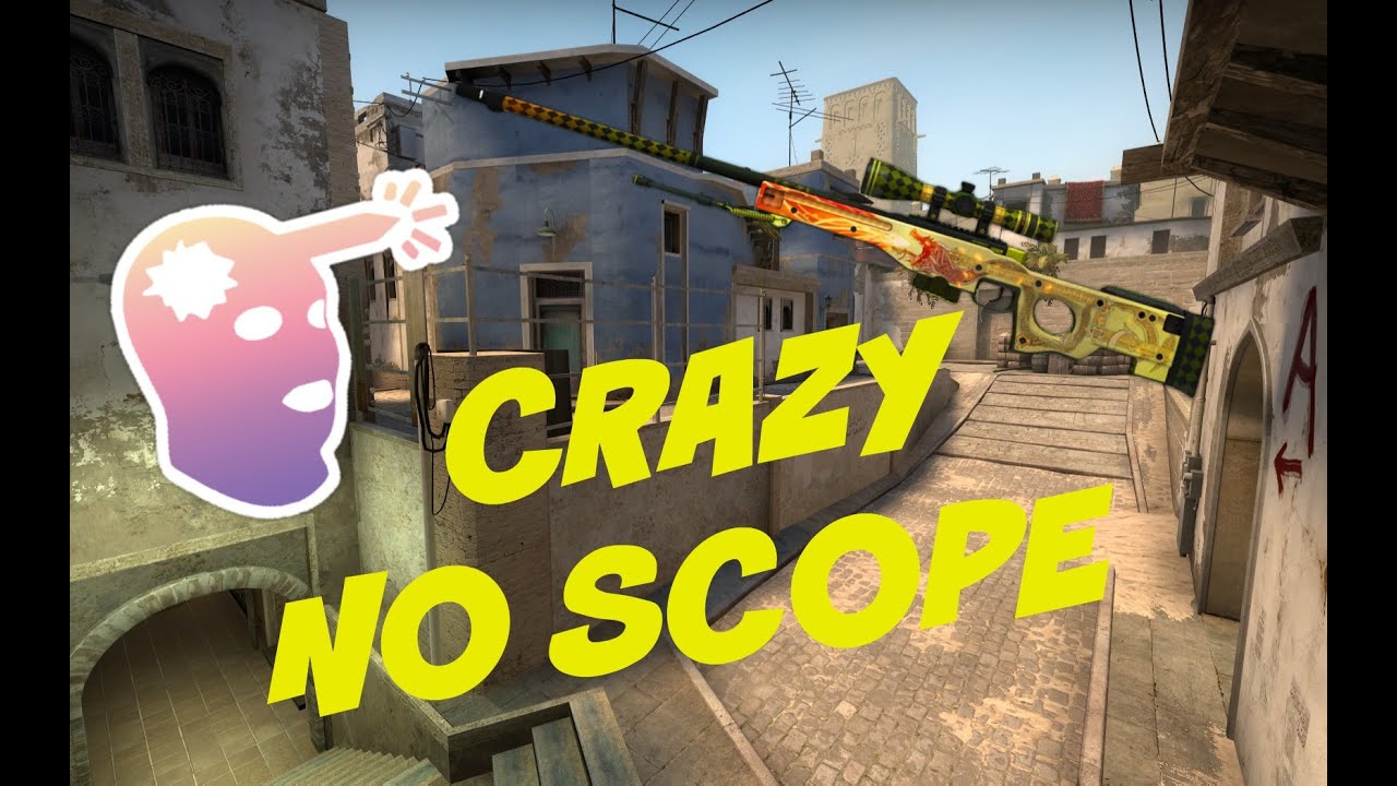 CS:GO - CRAZY NO SCOPE ON MIRAGE - YouTube