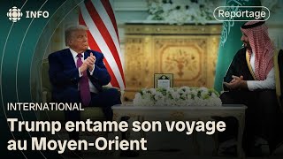 Donald Trump en Arabie saoudite : accords commerciaux entre milliardaires