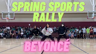 Diva (Homecoming Live)- Beyoncé Dance IN SCHOOL | Spring Sports Rally | ft. hype juniors