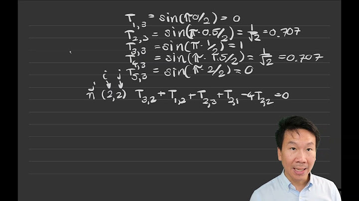 ต วอย างโจทย finite difference 2 ม ต