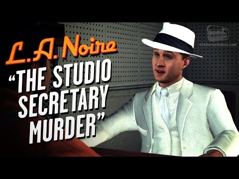 Wideo: LA Noire - The Studio Secretary Murder