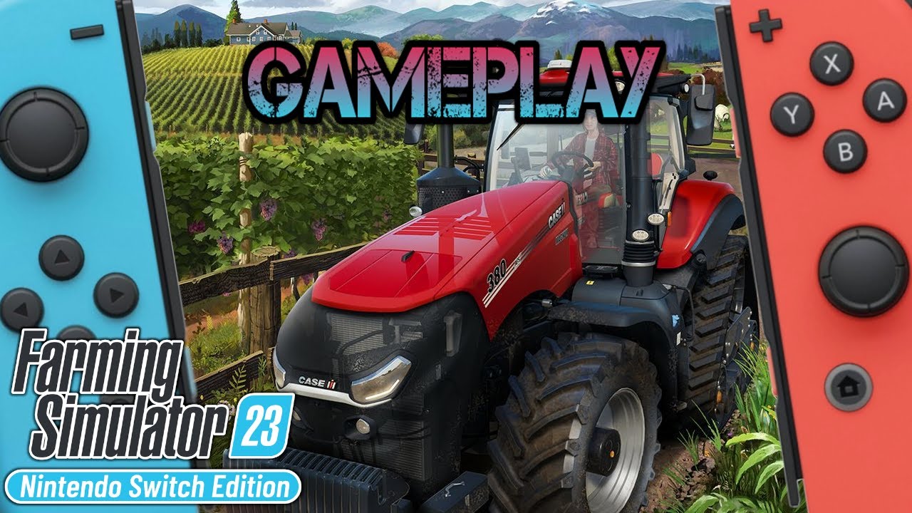 Farming Simulator 23  Nintendo Switch Gameplay 