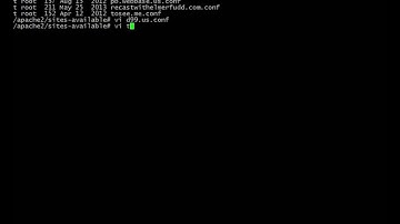 my apache2 conf setup