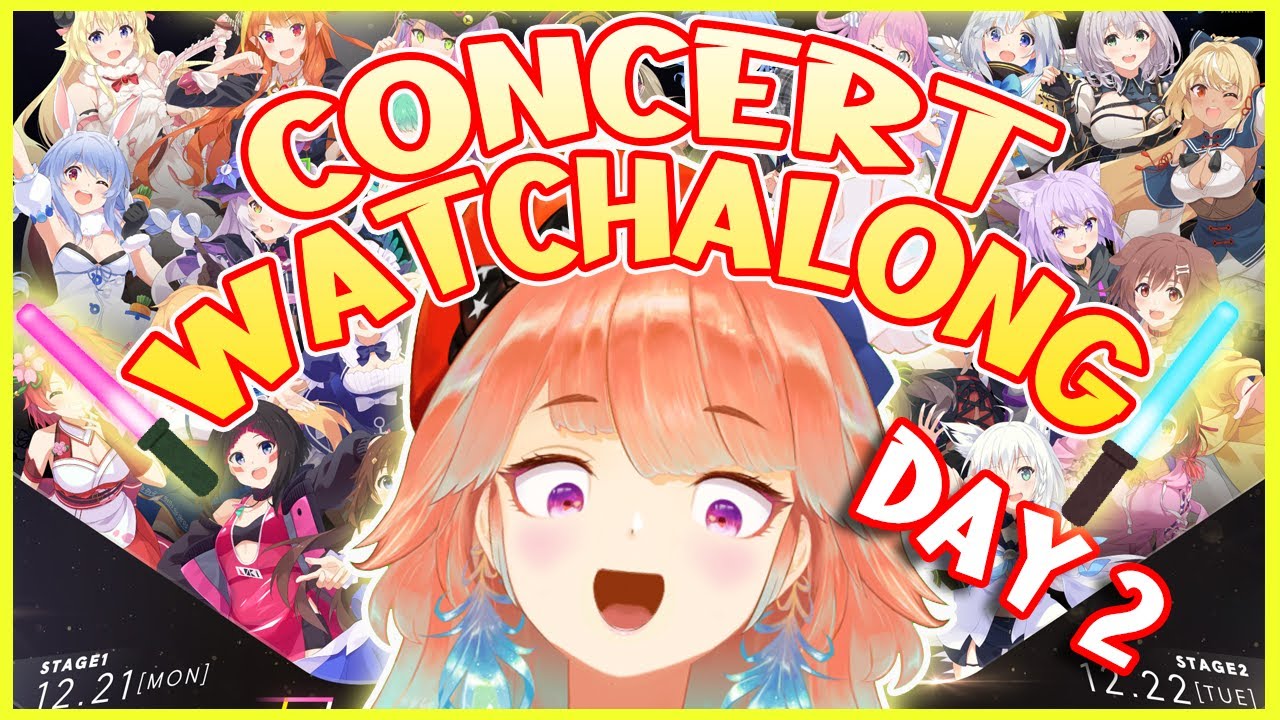【HOLOLIVE 2ND FES. WATCHALONG】Let's cheer for them together! 【DAY 2】  #こえていくホロライブ #kfp #キアライブ