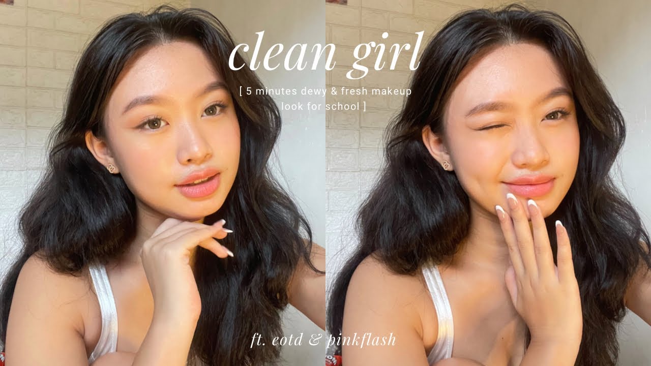 clean girl makeup ? (no foundation, face to face ready, & back to school) ft. eotd | Liane San Jose
