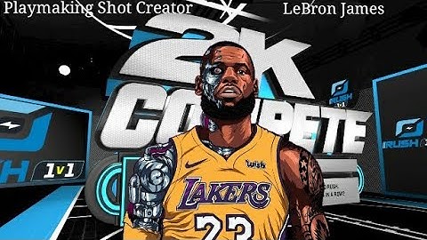 #NBA2K21 1v1 Rush Event Playmaking Shot Creator X LeBron James Winning The Rush Event