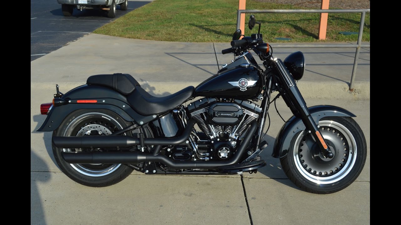 2019 Harley Davidson FLSTFBS Fat Boy S Vivid Black 