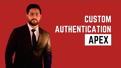 How to Make Custom Role based Authentication in Oracle Apex