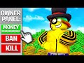 the Owner gave me the OWNER PANEL.. (Roblox)