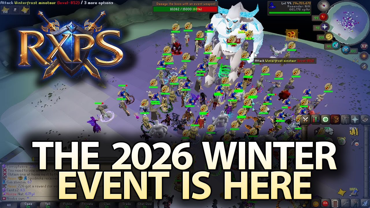 MASSIVE UPDATE *2026 Winter event & 9TH Anniversary* + $75 Bond giveaway [RXPS RSPS]