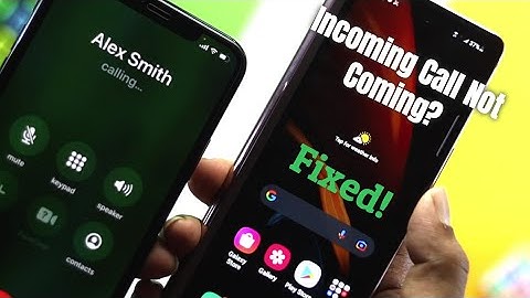Fix Incoming Call Not Showing on Samsung Galaxy Z Fold 5G Phone Screen!