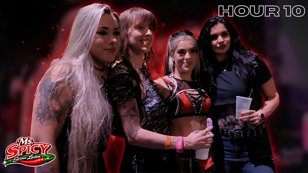 24 HOURS as a PROFESSIONAL WRESTLER | Sirena Linton