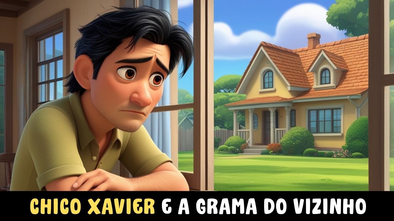 A Verdade por Trás da Grama do Vizinho – Uma Reflexão com Chico Xavier