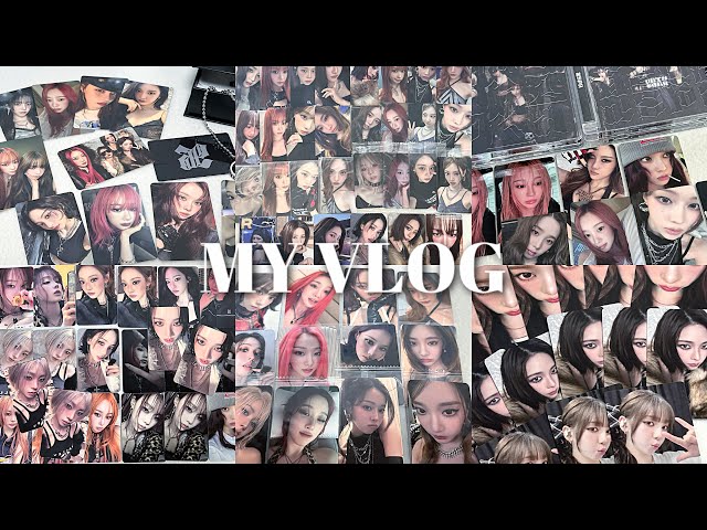 MY VLOG】#17 Dirty Workのトレカが沢山届きました🧡| 에스파 마이로그