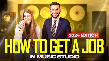 Step-by-Step Guide to get a Music Studio JOB in 2024 with PROOF!