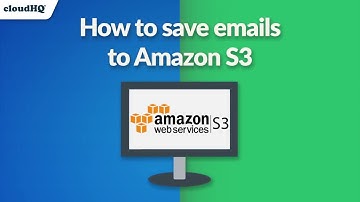 How to Save Emails from Gmail to Amazon S3 and Amazon Glacier