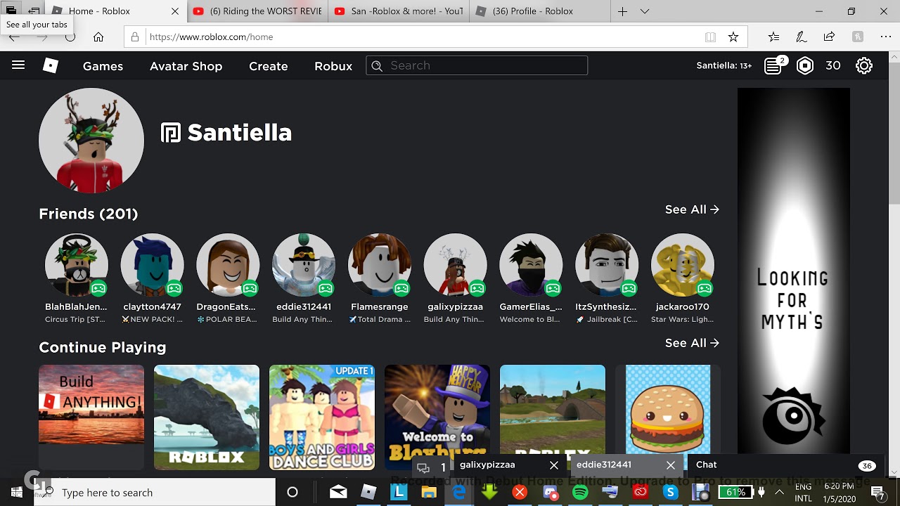 I Reached More Than 200 Friends In Roblox Omg 2020 Youtube - roblox 200