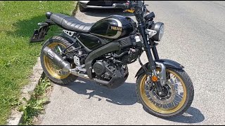 YAMAHA XSR 125   Kurzes Heck und LED Blinker hinten