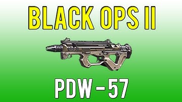 BLACK OPS 2 PDW