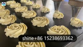 Macaron Maker Wire Cutting Cookies Droppingbiscuits Commerical Cookies and Biscuit Making Machine