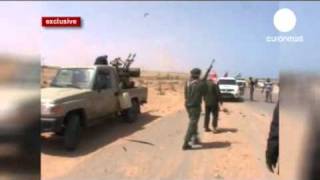 euronews on the run with Libya’s rebel forces