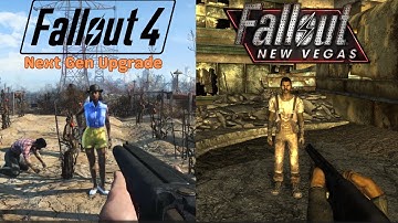 Fallout 4 Next Gen Update vs Fallout New Vegas -Physics Comparison