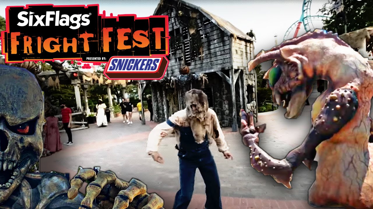 Fright Fest Opening Night Was Amazing! Six Flags Fiesta Texas San