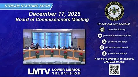 December 17, 2025 Board of Commissioners Meeting